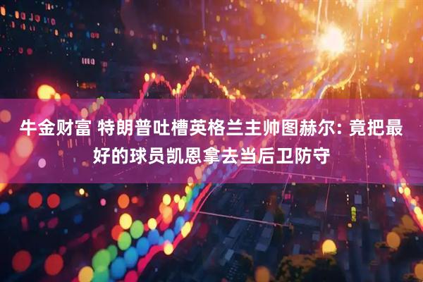 牛金财富 特朗普吐槽英格兰主帅图赫尔: 竟把最好的球员凯恩拿去当后卫防守